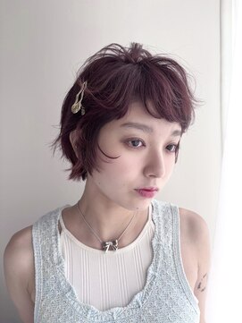 シール 梅田(CIRR) ワインレッドショート