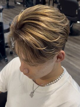 吉 船橋(kici) センターパート/メンズカット【RITSU】