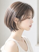 エトネ ヘアーサロン 仙台駅前(eTONe hair salon) ミディアムボブ 20代30代40代