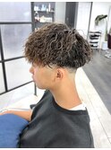 men's hair/縦落ちツイストスパイラル/ツイスパ
