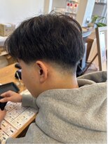 メンズカノエ 岡山店(Men's CANOE)&nbsp;テーパーフェード×センターパート
