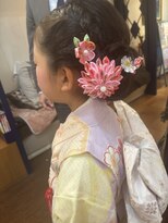 ヴァンセン(vincennes)&nbsp;七五三　着付け　ヘアセット　メイク 　　【北品川/ヘアセット】
