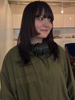 ライン(LINE)&nbsp;暖色系カラー/レイヤーカット