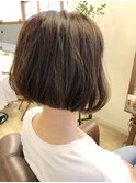 ふんわりショートボブ