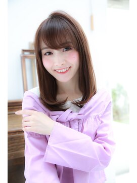 リンダバイネオリーブ 白楽店(Linda by neolive) トリートメントストレートでスッキリミディアム