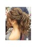 ヘアセット　パーティヘアセット ￥3000～