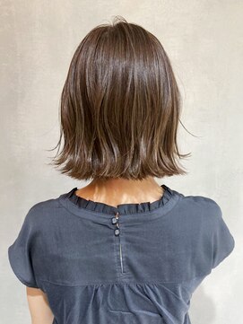 アルバム 新宿(ALBUM SHINJUKU) ハイライトグレージュ_ハイライトカラーオリーブカラー_ba302921