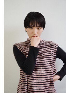 ソファ sofa マッシュショート instagram@manaho_kawabata