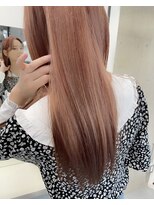 リリー(Lilley)&nbsp;【Lilley 稲永麻衣】髪質改善＋ピンクベージュ 天神/今泉