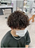 波巻きスパイラルパーマ