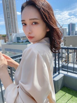 シェルター バイ トウキョウ(Shelter by TOKYO) ワンホンミディアム_グレージュ_大人かわいい