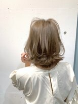 オーク ガーデン 中目黒(OAK garden)&nbsp;ミルクティベージュ 透け感カラー【OAK中目黒】