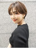 【morio札幌】札幌ショート　大人かわいいハンサムショートボブ