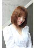 ２０代３０代４０代５０代小顔シンプルボブ【LU-CA恵比寿】