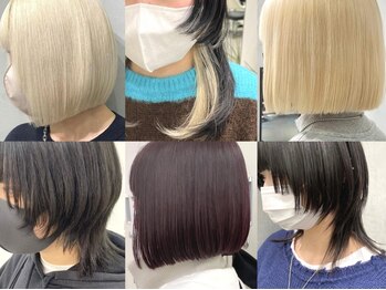 ヘアサロン ドット トウキョウ カラー 町田店(hair salon dot. tokyo color)の写真/《ショートヘア》×《ハイトーンカラー》のデザインがトレンド◎アレンジも自由自在[町田/町田駅]