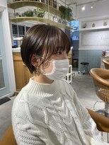ロンド シャルム 吉祥寺(Lond charme)&nbsp;顔まわりが可愛いショートボブ