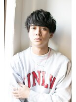 アントワープトーキョー(antwerp TOKYO)&nbsp;波巻きツイストスパイラルパーマメンズパーマ白髪染めハイライト