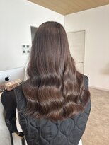 ビスポーク(BESPOKE)&nbsp;透明感ダブルカラー☆ブリーチ1回ラベンダーベージュ