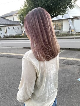 キュー(que) ルーツカラー ハイトーンピンク ホワイトピンクベージュ