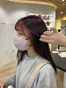 アーチバイケンジ(arch by kenje) フェイスフレーミング×チェリーピンク