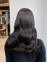 キュア 表参道(CURE)&nbsp;黒髪/グレージュカラー/ココアベージュ/ヘルシーロング/表参道