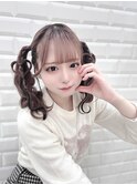 フレガリ女子の最高峰に可愛い！ハートツインテール