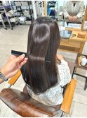 髪質改善×ベージュカラー×酸性ストレート【大阪/京橋】