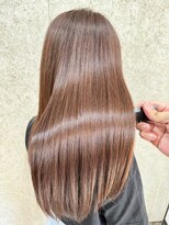 ガーディナ(Gardina)&nbsp;美髪　髪質改善　ストレート　縮毛矯正　ブラウン　ロングヘア