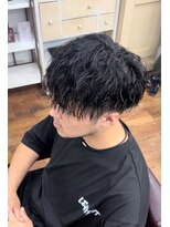 メルシー トータル ブランディング サロン(merci TOTAL BRANDING SALON)&nbsp;縦落ちツイスパマッシュスタイル