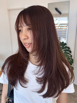 ヘアーメイク チョコ(hair make choco) レイヤーカット＋透明感カラー