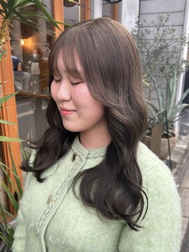 レリコ ニド(Relico-nid) 髪質改善20代30代40代大人可愛いオリーブベージュ