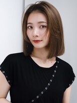 エインアンリー 表参道(AIN.ANLY.) ◯シンプルストレートボブパーマフェイスレイヤーカット大人女子