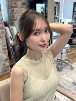 アフロート ルヴア(AFLOAT RUVUA)&nbsp;＊20代30代40代◎結んだ時も可愛い顔まわり後れ毛レイヤーカット