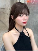 韓国風前髪×レイヤーカット【新宿/前髪/レイヤーカット】