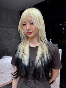 ソル バロール 表参道(SOL .valor) ネビージュ[表参道駅/青山/ケアブリーチ/ダブルカラー]