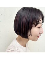 ドルセ(Dulce) ぷつっと顔まわりレイヤー×まるみボブ