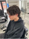 波巻きスパイラルパーマ