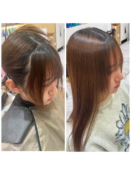 ゼスト フィーノ(ZEST fino) 【平林鼓】顔まわり酸性ストレートでまとまった髪に！