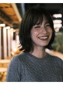 くびれボブ/外ハネボブ