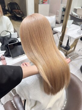 ロンド レア 天神大名店(Lond Le’a) メルティカラー/ウェーブミディアム /似合わせカットスタイル