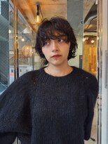 ヒュージ 表参道(huge)&nbsp;ボブパーマ/ニュアンスパーマ/前髪カット/モードヘア