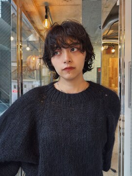 ヒュージ 表参道(huge) ボブパーマ/ニュアンスパーマ/前髪カット/モードヘア