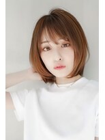 ギークス(GEEKS)&nbsp;【GEEKS渋谷】レイヤーボブ/春夏カラー/20代30代/前髪あり/小顔