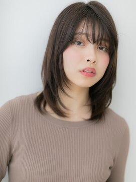 カバーヘア ブリス 志木南口駅前店(COVER HAIR bliss) グレージュアッシュ前下がり顔周りレイヤーカットX志木30代40代!