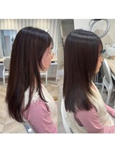 髪のクセをしっかり伸ばすのは当たり前！髪質に合わせた薬剤が豊富です♪