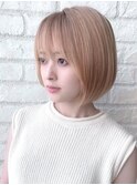 髪質改善/ハイライト/ブリーチ/ベージュ/レイヤーカット/韓国