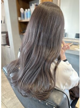 プリームヘアーホワイト(Pleame hair WHITE) ラベンダーグレージュ