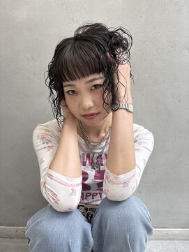 ヨハク 大阪梅田中崎町(yohaku) 【misaki】カーリーパーマ