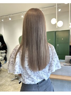 サビィ(Sabby) ミルクティーベージュ/レイヤーロング/氏川洸希/多摩センター