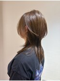 ウルフ×オリーブグレージュ
